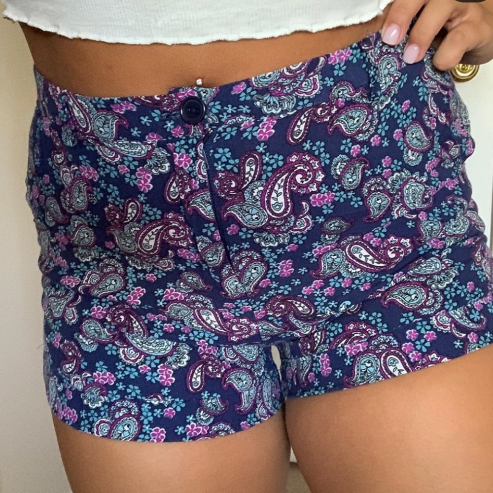 Paisley shorts